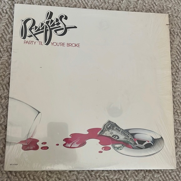 Rufus Other - Vintage 1981 Rufus vinyl LP records